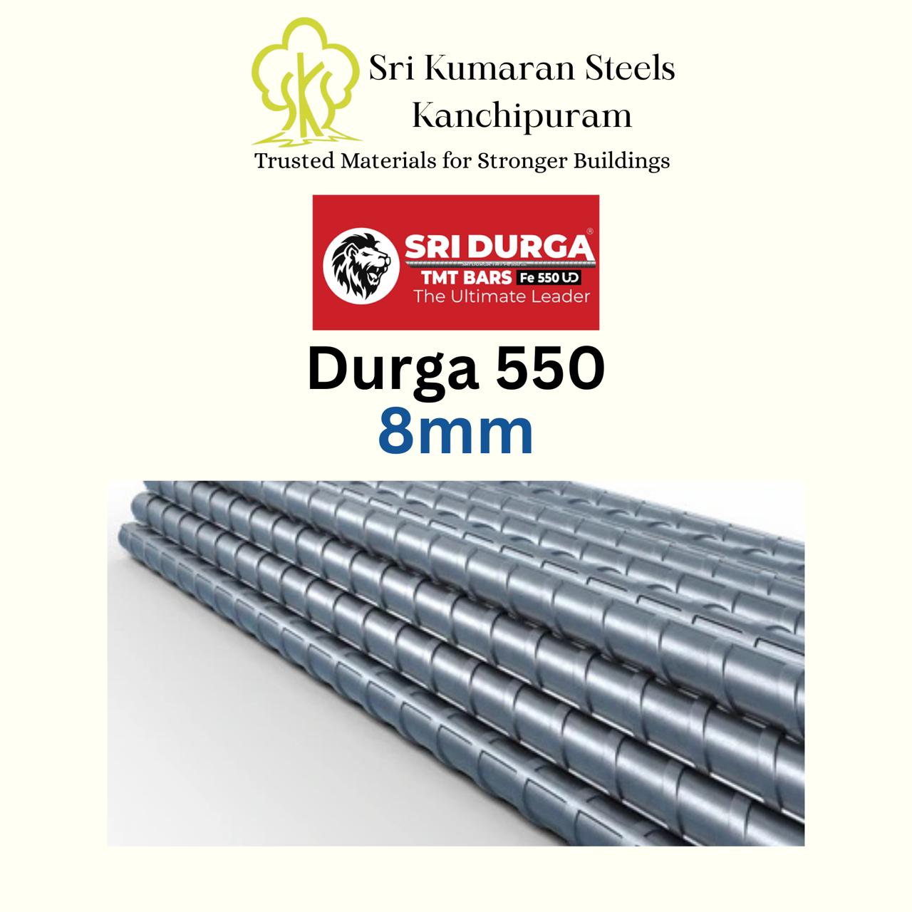 Isteel Steel TMT Bar - Fe 550 - 20mm - Sri Kumaran Steels.store